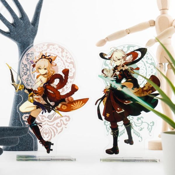 keychains 2021 anime genshin impact acrylic stand zhongli diluc venti klee keqing qiqi peripheral action figure model plate desktoys, Silver
keychains 2021 anime genshin impact acrylic stand zhongli diluc venti klee keqing qiqi peripheral action figure model plate desktoys, Silver