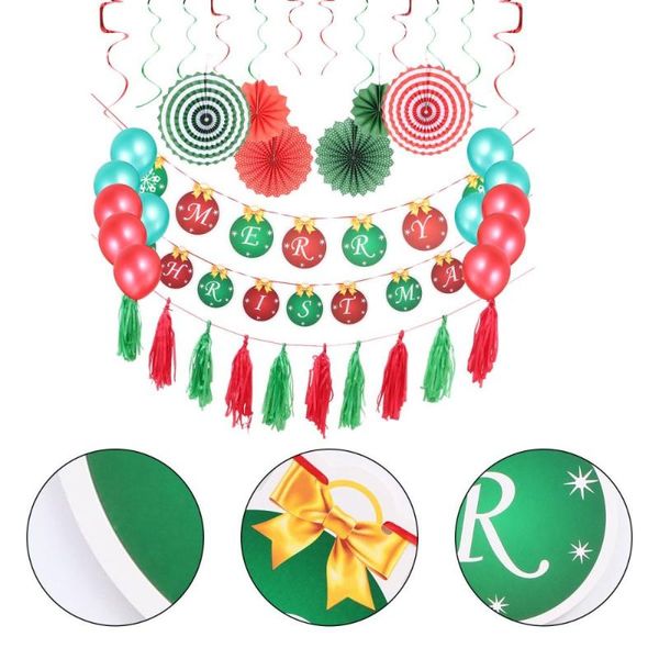 party decoration 1 set christmas centerpieces hanging garlands banner decor for home
party decoration 1 set christmas centerpieces hanging garlands banner decor for home