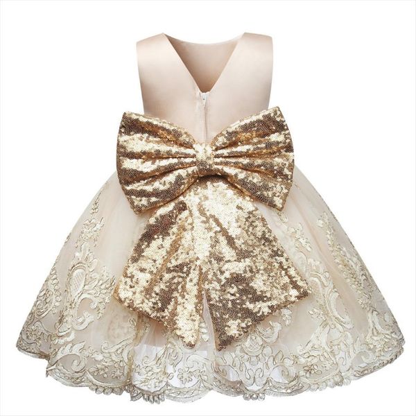 golden sequined bow infant christening girl dresses gowns tutu 1 year baby birthday baptism gown, Red;yellow
golden sequined bow infant christening girl dresses gowns tutu 1 year baby birthday baptism gown, Red;yellow