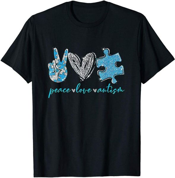 peace - love - autism shirt autism awareness gift t-shirt boys mens t-shirt, White;black
peace - love - autism shirt autism awareness gift t-shirt boys mens t-shirt, White;black