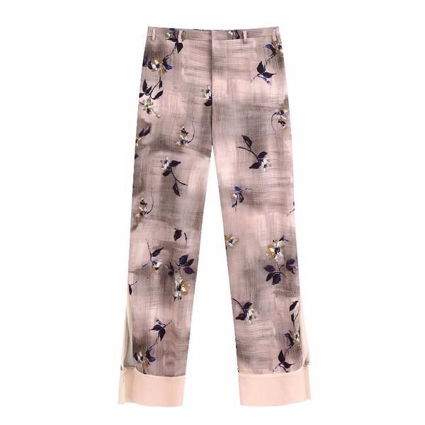 women's pants & capris 2021 spring summer ladies print hming-style za women trousers sheining female plus size bgb2299, Black;white
women's pants & capris 2021 spring summer ladies print hming-style za women trousers sheining female plus size bgb2299, Black;white