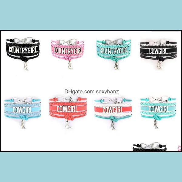 charm bracelets jewelry infinity country girl cow weaven wrist mix colors drop kka2190 delivery 2021 dp1jf, Golden;silver
charm bracelets jewelry infinity country girl cow weaven wrist mix colors drop kka2190 delivery 2021 dp1jf, Golden;silver