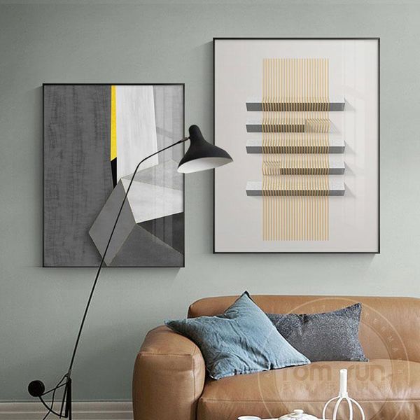 paintings abstract industrial geometry poster artistic canvas painting posters and prints wall pictures for living room bedroom home deco 
paintings abstract industrial geometry poster artistic canvas painting posters and prints wall pictures for living room bedroom home deco
