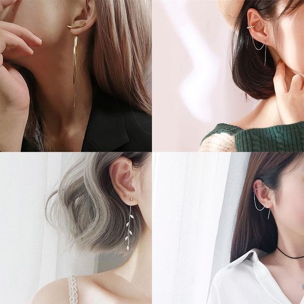 dangle & chandelier fashion korean geometric long tassel bar drop earrings for women minimalism personality ear line jewelry accessories, Silver
dangle & chandelier fashion korean geometric long tassel bar drop earrings for women minimalism personality ear line jewelry accessories, Silver