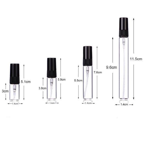 dhl new 2ml 3ml 5ml 10ml mini portable transparent spray bottle separate small perfume bottle travel sample
dhl new 2ml 3ml 5ml 10ml mini portable transparent spray bottle separate small perfume bottle travel sample