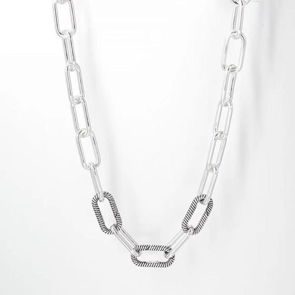 925 sterling silver necklace me link snake chain pattern circular clasp fit women bead charm party gift fashion jewelry
925 sterling silver necklace me link snake chain pattern circular clasp fit women bead charm party gift fashion jewelry