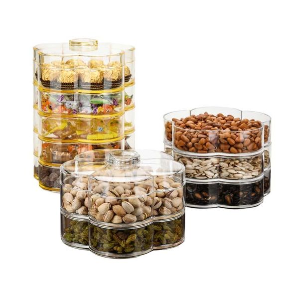 storage bottles & jars acrylic transparent dried fruit box multi-layered candy home creative tank can be stacked plate
storage bottles & jars acrylic transparent dried fruit box multi-layered candy home creative tank can be stacked plate