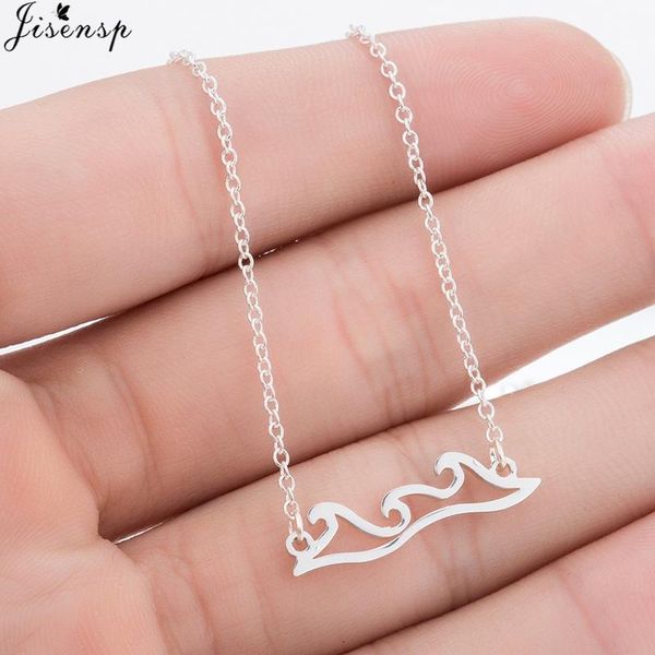 jisensp simple fashion hollow wave long chain necklace for women men delicate necklaces & pendants jewelry gift bijoux pendant, Silver
jisensp simple fashion hollow wave long chain necklace for women men delicate necklaces & pendants jewelry gift bijoux pendant, Silver