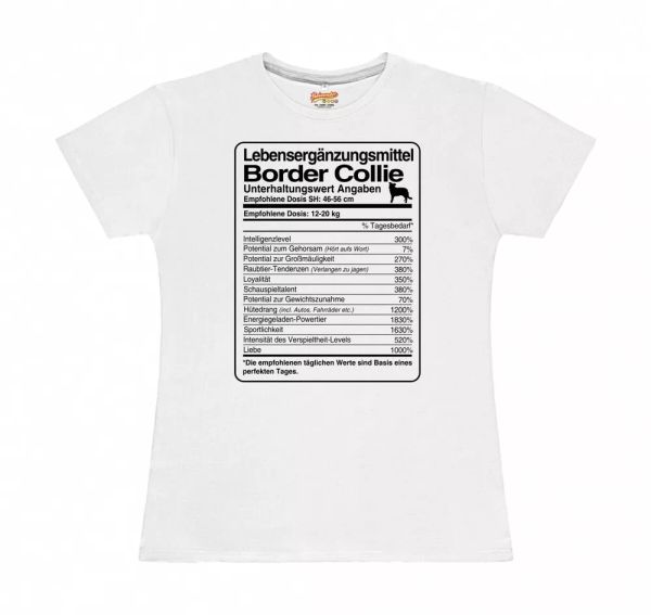 t-shirt womens dose border collie lives supplements by siviwonder, White;black
t-shirt womens dose border collie lives supplements by siviwonder, White;black