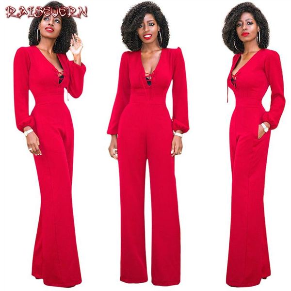women's jumpsuits & rompers raisevern 2021 autumn spring red womens jumpsuit boho printing deep v neck hollow out romper women pants, Black;white
women's jumpsuits & rompers raisevern 2021 autumn spring red womens jumpsuit boho printing deep v neck hollow out romper women pants, Black;white