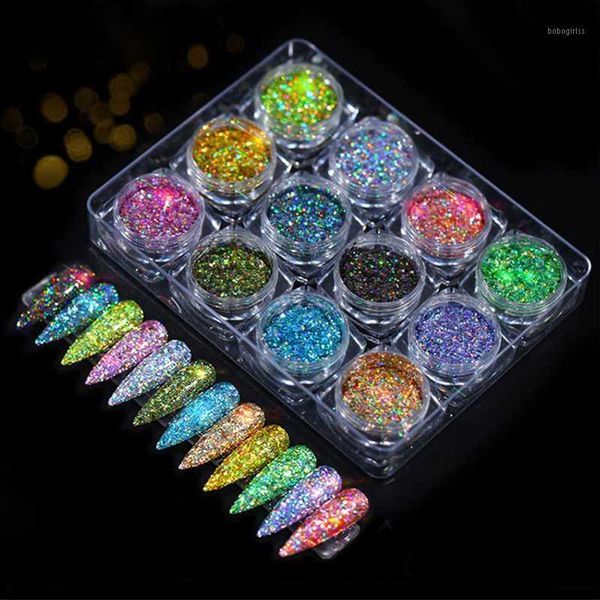 12pcs/set nail glitter powder dust iridescent flakes sequins gold silver super shining paillette art manicur decorations1, Silver;gold
12pcs/set nail glitter powder dust iridescent flakes sequins gold silver super shining paillette art manicur decorations1, Silver;gold