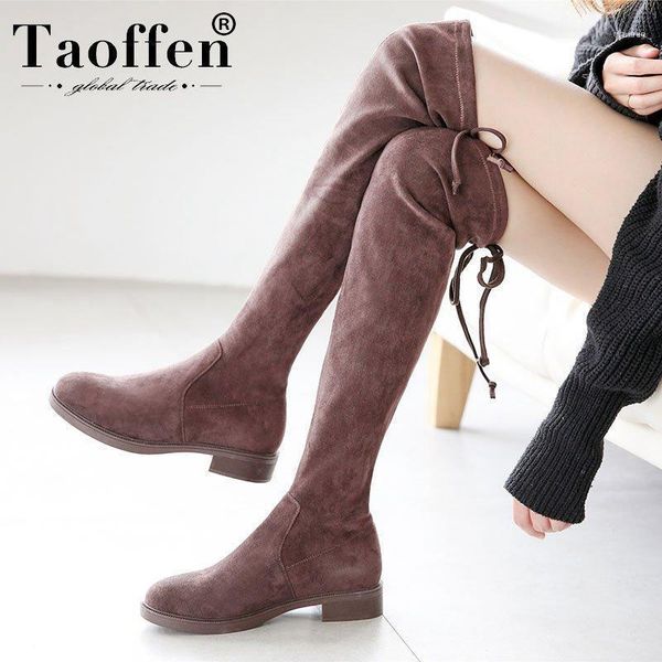 boots taoffen lady winter autumn stretch low heels office work outdoor warm over knee thick bottom size 35-3911, Black
boots taoffen lady winter autumn stretch low heels office work outdoor warm over knee thick bottom size 35-3911, Black