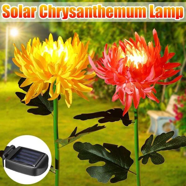 solar lamps 2pcs led chrysanthemum lamp outdoor colorful light small wild flower landscape courtyard lawn garden decoration
solar lamps 2pcs led chrysanthemum lamp outdoor colorful light small wild flower landscape courtyard lawn garden decoration