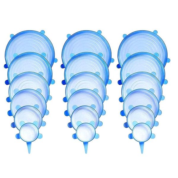 kitchen storage & organization silicone flexible stretch lids blue the stretchable instalids cover lid to fit multiple containers and keep f
kitchen storage & organization silicone flexible stretch lids blue the stretchable instalids cover lid to fit multiple containers and keep f