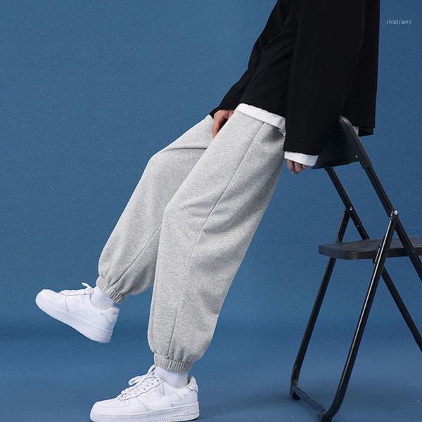 men's pants korean loose casual sports black gray sweatpants male elastic waist harem harajuku ankle length trousers
men's pants korean loose casual sports black gray sweatpants male elastic waist harem harajuku ankle length trousers