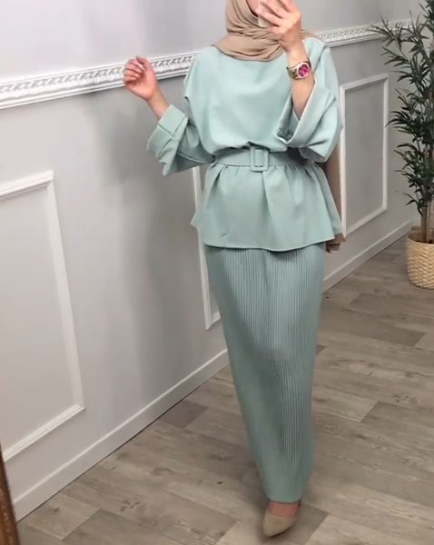 ramadan pleated abaya dubai turkey muslim hijab dress sets eid mubarak abayas for women turkish dresses ensemble femme musulmane, Red
ramadan pleated abaya dubai turkey muslim hijab dress sets eid mubarak abayas for women turkish dresses ensemble femme musulmane, Red