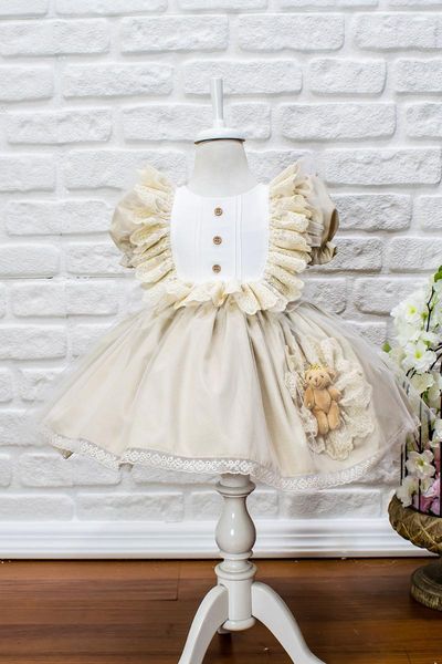 flaneur baby girl short sleeve lace and bear crinoline vintage dress for summer special occasion premium quality cotton lining girl's d, Red;yellow
flaneur baby girl short sleeve lace and bear crinoline vintage dress for summer special occasion premium quality cotton lining girl's d, Red;yellow