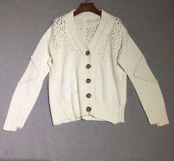 women's knits & tees woman white knit cardigan jacket hollow out detail v-neck long sleeves knitwear sweaters lh7p
women's knits & tees woman white knit cardigan jacket hollow out detail v-neck long sleeves knitwear sweaters lh7p