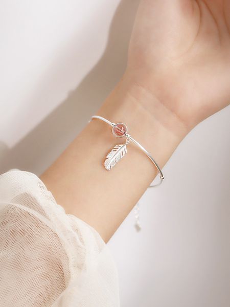 budrovky cute sweet peach flower strawberry color bead pink crystal feather pendant women fashion creative bracelet jewelrydio chan contact, Silver
budrovky cute sweet peach flower strawberry color bead pink crystal feather pendant women fashion creative bracelet jewelrydio chan contact, Silver