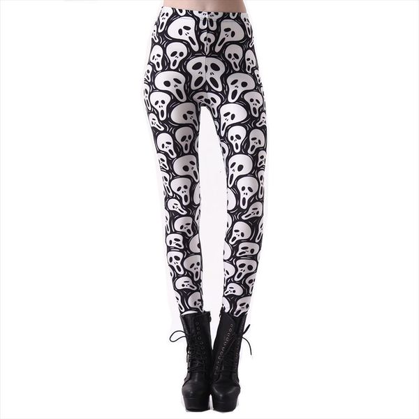 skull fitness white multi workout women legging casual pants plus size elastic for girls, Black
skull fitness white multi workout women legging casual pants plus size elastic for girls, Black