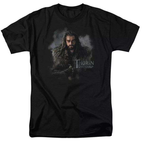 the hobbit thorin oakenshield "black" color t-shirt sizes s-3x new, White;black 
the hobbit thorin oakenshield "black" color t-shirt sizes s-3x new, White;black