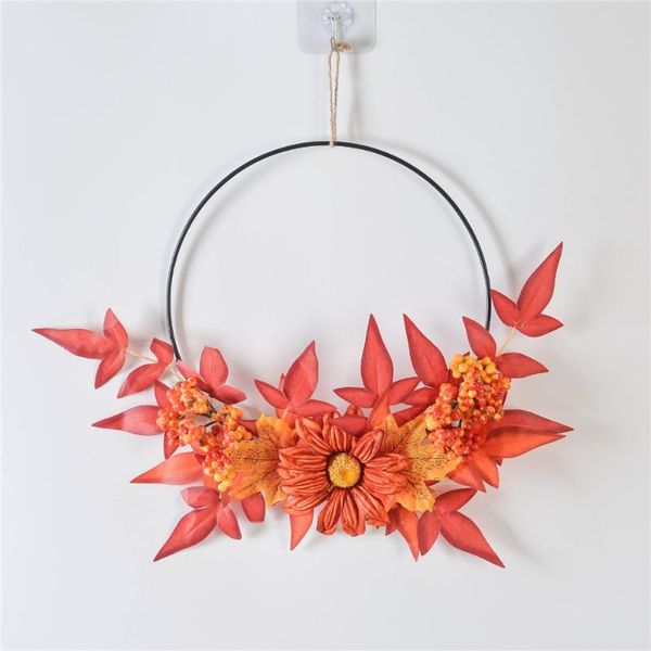 decorative flowers & wreaths cilected autumn metal wall wreath artificial pumpkin christmas fake flower plant pendant thanksgivin
decorative flowers & wreaths cilected autumn metal wall wreath artificial pumpkin christmas fake flower plant pendant thanksgivin