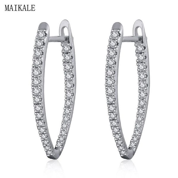 stud maikale luxury cubic zirconia earrings for women v-shape zircon clip on earing unique fashion jewelry brincos bijoux, Golden;silver
stud maikale luxury cubic zirconia earrings for women v-shape zircon clip on earing unique fashion jewelry brincos bijoux, Golden;silver