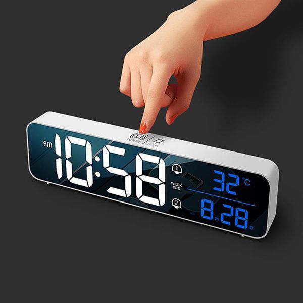 other clocks & accessories alarm clock led digital display rechargeable adjustable snooze temperature with mode
other clocks & accessories alarm clock led digital display rechargeable adjustable snooze temperature with mode