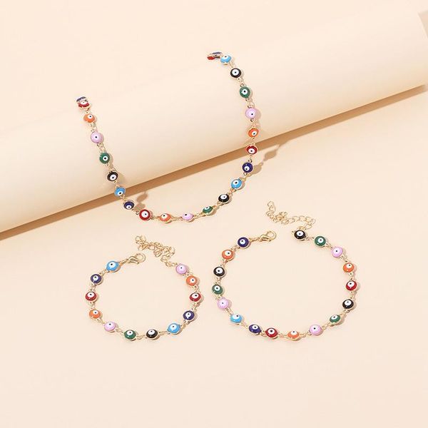 chains 1pcs/1set fashion 6mm stainless steel jewelry colorful beads necklace bracelet anklet women evil eye kc gold, Silver
chains 1pcs/1set fashion 6mm stainless steel jewelry colorful beads necklace bracelet anklet women evil eye kc gold, Silver
