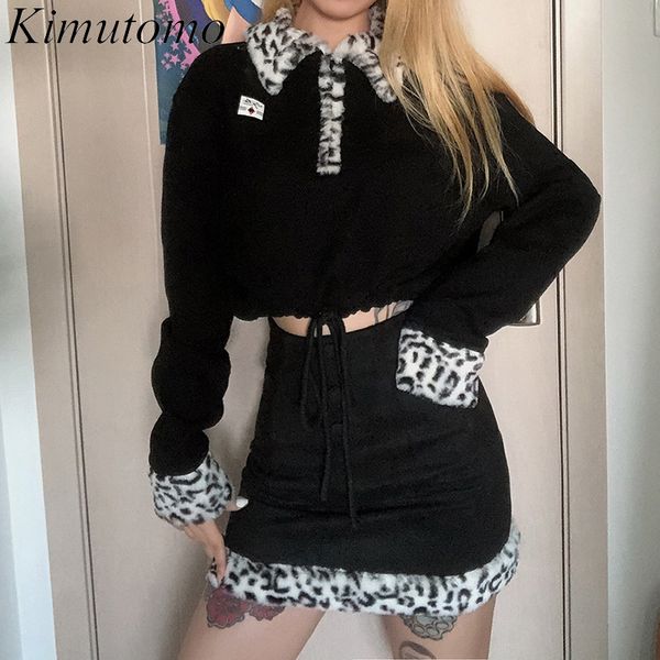 kimutomo women t-shirts spring autumn western style female turn-down collar leopard long sleeve short pullovers streetwear 210521, White
kimutomo women t-shirts spring autumn western style female turn-down collar leopard long sleeve short pullovers streetwear 210521, White