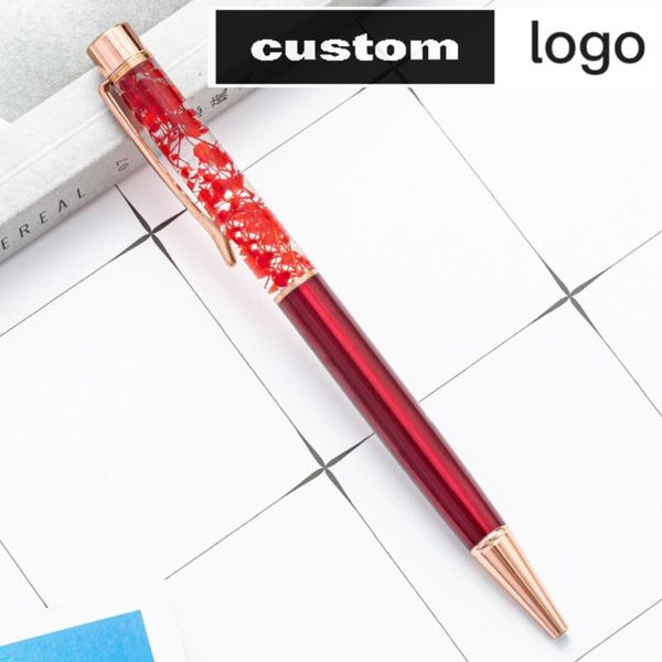 ballpoint pens 10 pcs creative dried flower pen metal private customized logo engraved name birthday gift party sign, Blue;orange
ballpoint pens 10 pcs creative dried flower pen metal private customized logo engraved name birthday gift party sign, Blue;orange