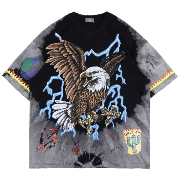 men t shirt apparel tie dye printed short sleeve men's womens summer hip hop tee t-shirts, White;black
men t shirt apparel tie dye printed short sleeve men's womens summer hip hop tee t-shirts, White;black