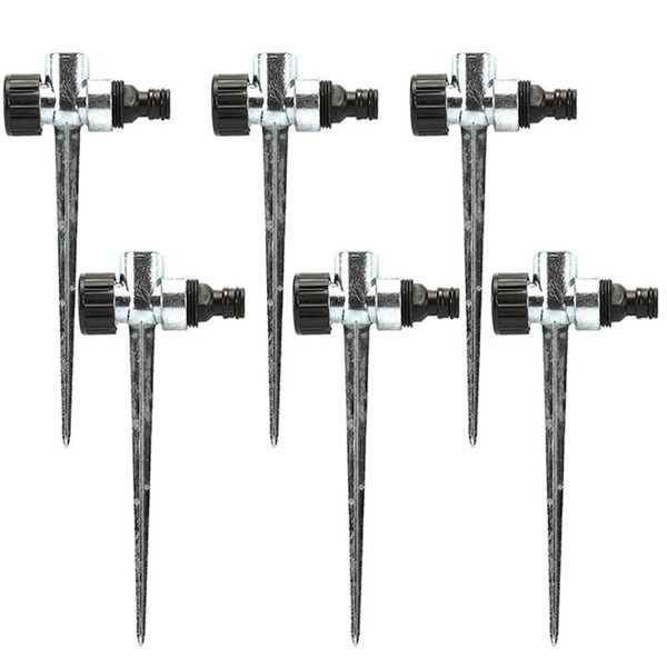 watering equipments 6 pack 1/2 inch zinc flow thru lawn sprinkler spike base, sprinklers for yard, and gr irrigation
watering equipments 6 pack 1/2 inch zinc flow thru lawn sprinkler spike base, sprinklers for yard, and gr irrigation