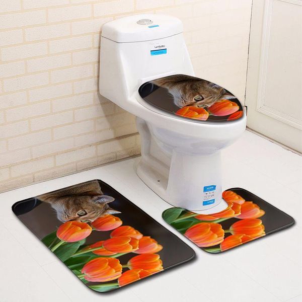 bath mats cute cat pattern non slip rugs 3d bathroom sets animal set toilet three-piece seat mat products
bath mats cute cat pattern non slip rugs 3d bathroom sets animal set toilet three-piece seat mat products