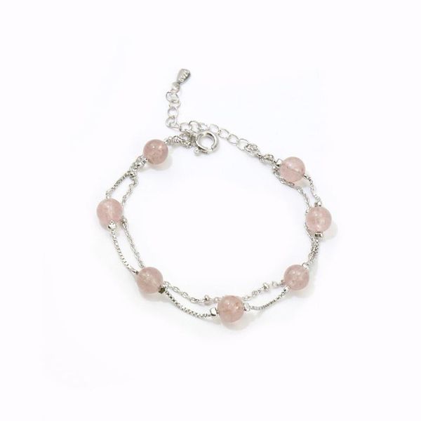 link, chain good quality factory wholesale price real 925 sterling silver pink crystal layer bracelets fine jewelry, Black
link, chain good quality factory wholesale price real 925 sterling silver pink crystal layer bracelets fine jewelry, Black