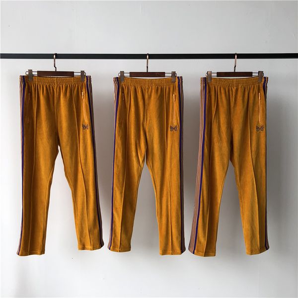 men's pants listra amarela moletom casual streetwear listrado corredores borboleta bordado agulhas de veludo awge sweatpants usov, Black
men's pants listra amarela moletom casual streetwear listrado corredores borboleta bordado agulhas de veludo awge sweatpants usov, Black