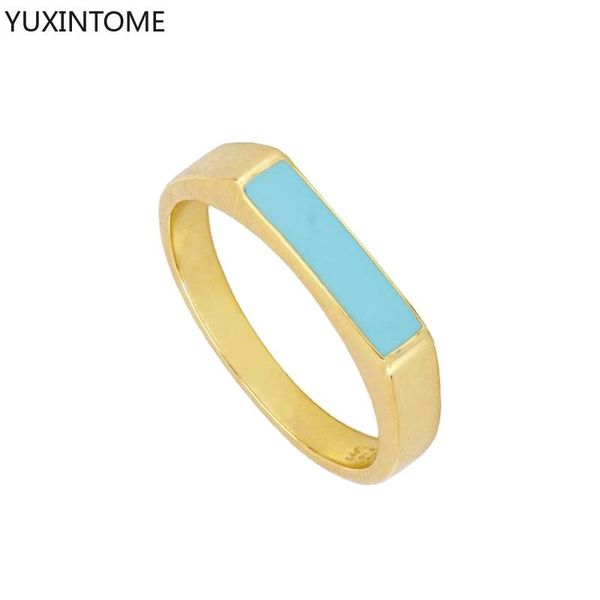 cluster rings geometry square turquoise black enamel for women 24k gold simple metal finger party fashion jewelry accessories, Golden;silver
cluster rings geometry square turquoise black enamel for women 24k gold simple metal finger party fashion jewelry accessories, Golden;silver