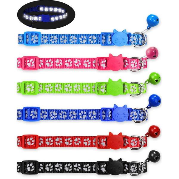 cat collars & leads collar with bell print nylon reflective kitten 6 colors safety adjustable for small pet dog puppies
cat collars & leads collar with bell print nylon reflective kitten 6 colors safety adjustable for small pet dog puppies