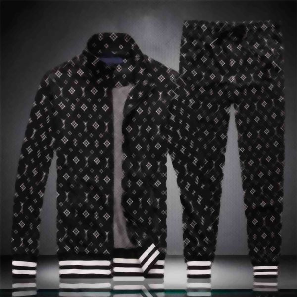 2022 mens casual tracksuit fashion letter pattern sweatsuit men's suits classic outfits men two pieces pants spring jacket, Gray
2022 mens casual tracksuit fashion letter pattern sweatsuit men's suits classic outfits men two pieces pants spring jacket, Gray