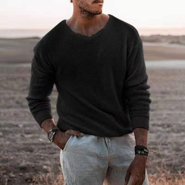 men's sweaters casual knitted sweater for men autumn winter long sleeve o-neck solid jumpers fashion slim fit mens streetwear, White;black
men's sweaters casual knitted sweater for men autumn winter long sleeve o-neck solid jumpers fashion slim fit mens streetwear, White;black