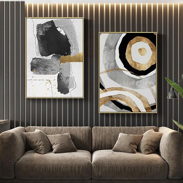 abstract geometric art wall canvas nordic painting ink gold foil poster print picture for living room home deco paintings
abstract geometric art wall canvas nordic painting ink gold foil poster print picture for living room home deco paintings