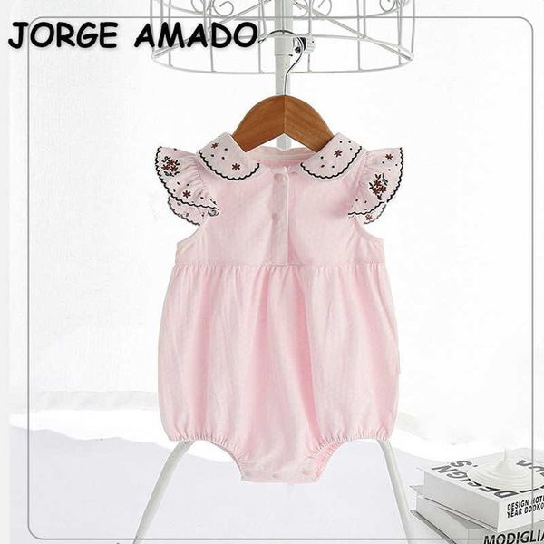 wholesale summer baby girl bodysuit embroidered flowers sleevesless pink jumpsuit cute kids clothes e9232 210610, Blue
wholesale summer baby girl bodysuit embroidered flowers sleevesless pink jumpsuit cute kids clothes e9232 210610, Blue