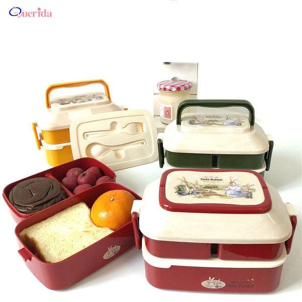 retro double layered lunch box student portable bento leak-proof bowl for kids container storage dinnerware sets
retro double layered lunch box student portable bento leak-proof bowl for kids container storage dinnerware sets