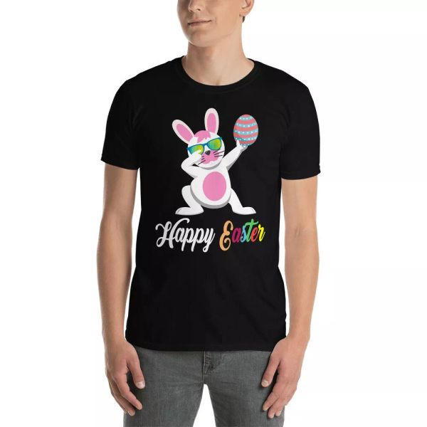 happy easter funny easter day bunny egg hunting dabbing rabbit gifts t-shirt, White;black
happy easter funny easter day bunny egg hunting dabbing rabbit gifts t-shirt, White;black