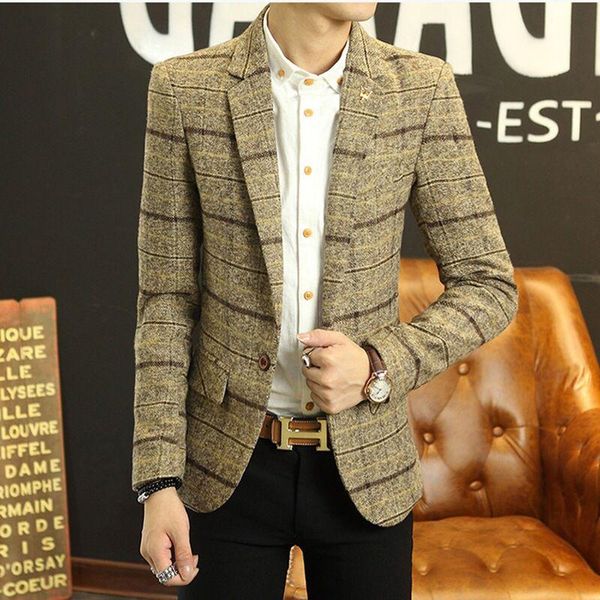 men's suits & blazers 2021 business casual suit dress one piece youth korean slim small jacket, White;black
men's suits & blazers 2021 business casual suit dress one piece youth korean slim small jacket, White;black