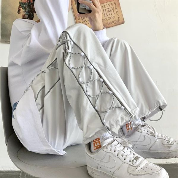 men's casual oversize pants chic wide leg 2021 fashion korean streetwear male hip hop loose trouser, Black
men's casual oversize pants chic wide leg 2021 fashion korean streetwear male hip hop loose trouser, Black