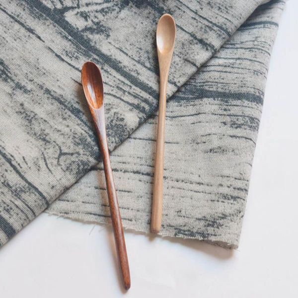 spoons wooden natural long handle stirring wood for drink dessert honey coffee fashion
spoons wooden natural long handle stirring wood for drink dessert honey coffee fashion
