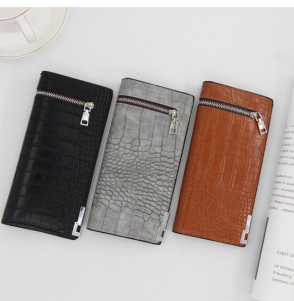 menbense long business crocodile pattern men's wallet multi-card position clutch bag coin purse money purses wallets, Red;black
menbense long business crocodile pattern men's wallet multi-card position clutch bag coin purse money purses wallets, Red;black
