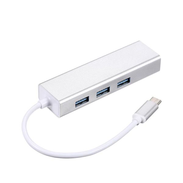 hubs type-c to ethernet lan rj45 network card adapter with usb3.0 hub 3 ports for laptop
hubs type-c to ethernet lan rj45 network card adapter with usb3.0 hub 3 ports for laptop
