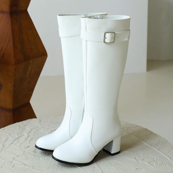 boots british style classic retro knight belt buckle thick-heel female plus size medium-heel leather 2022, Black
boots british style classic retro knight belt buckle thick-heel female plus size medium-heel leather 2022, Black